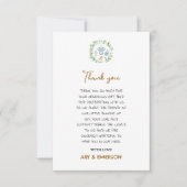 Neutrales Vintages Spielzeug Kinderdusche Danke (Vorderseite)