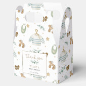 Neutrales Vintages Spielzeug Kinderdusche Danke Geschenkschachtel (Geöffnet)