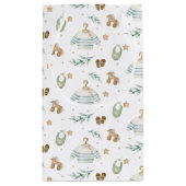 Neutrales Vintages Spielzeug Kinderdusche Danke Kleine Geschenktüte (Rückseite)