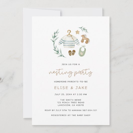 Neutrales Vintages Spielzeug — Party Einladung (Vorderseite)