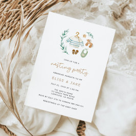 Neutrales Vintages Spielzeug — Party Einladung