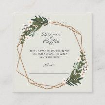 Neutrales Windeln-Kinderdusche für geometrische Ge