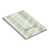 Neutrales Zebramuster Notizblock (Rechte Seite)