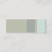 Neutralität - dünn mini visitenkarte (Rückseite)