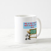 NEUTRINO-Quantenmechaniker-Physikwitz Kaffeetasse (VorderseiteRechts)