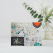 Neutrinos sind Gravity, Postkarte (Stehend Vorderseite)