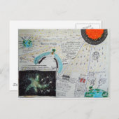 Neutrinos sind Gravity, Postkarte (Vorne/Hinten)