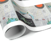 Neutrinos sind Schwerkraft, Geschenkpapier (Rolleneckpunkt)