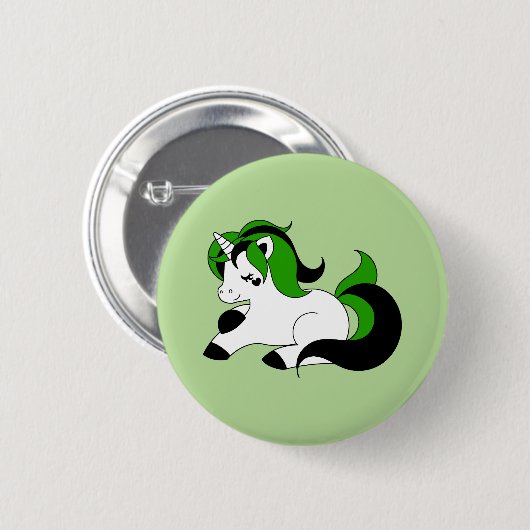 Neutrois Einhorn Button (Vorne & Hinten)