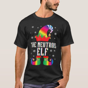 Neutrois Elf Matching Family Group Weihnachten L T-Shirt