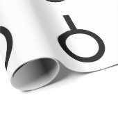 Neutrois Gender-Symbol Geschenkpapier (Rolleneckpunkt)