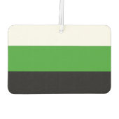 Neutrois Pride Autolufterfrischer (Rückseite)
