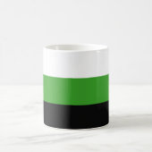 Neutrois Pride Flag Kaffeetasse (Mittel)