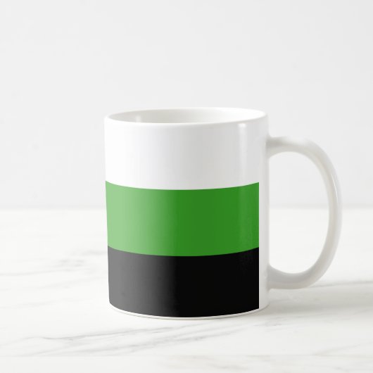 Neutrois Pride Flag Kaffeetasse (Rechts)