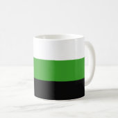 Neutrois Pride Flag Kaffeetasse (VorderseiteRechts)
