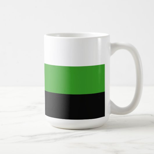 Neutrois Pride Flag Kaffeetasse (Rechts)