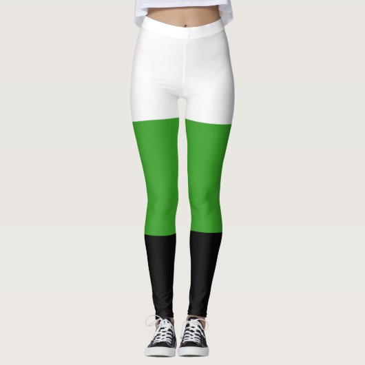 Neutrois Pride Flag Leggings (Vorderseite)