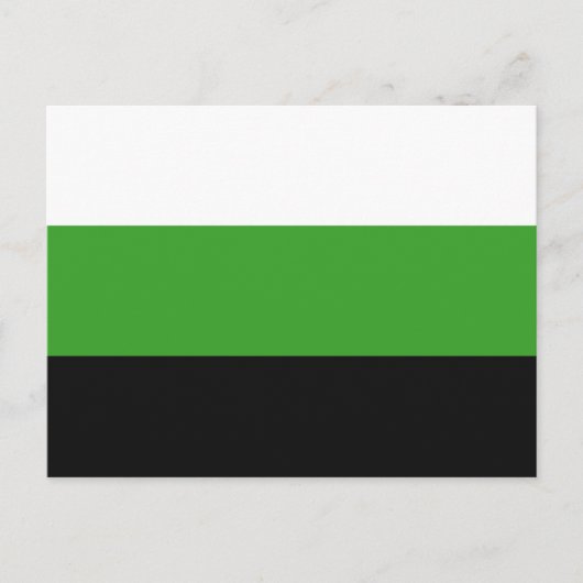 Neutrois Pride Flag Postkarte (Vorderseite)
