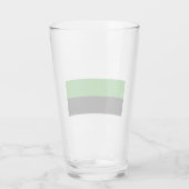 Neutrois-Pride Glas (Rückseite)