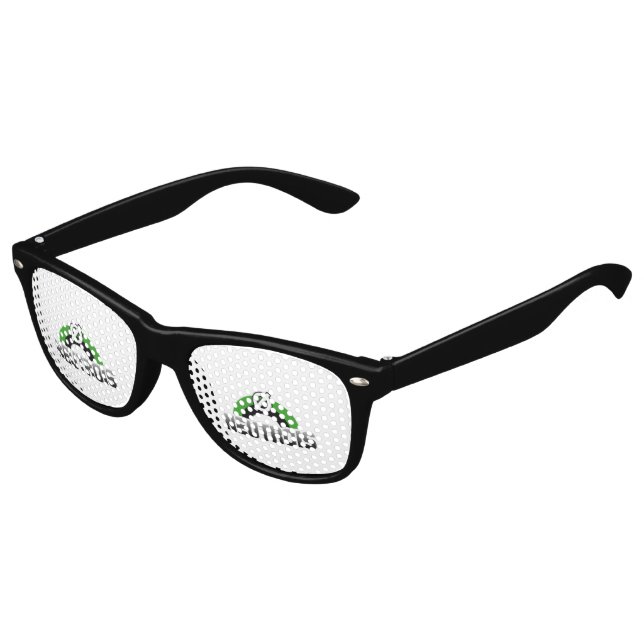 Neutrois Stolz Partybrille (Schrägansicht)
