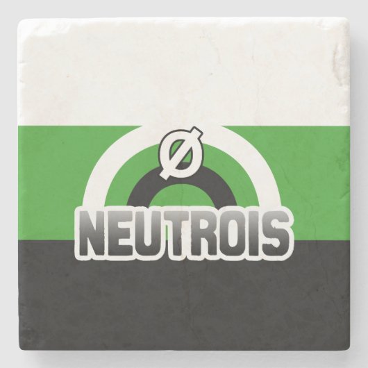 NEUTROIS STOLZ-REGENBOGEN STEINUNTERSETZER (Vorderseite)