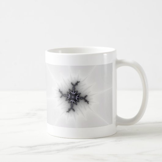 Neutron Star - Fractal Art Kaffeetasse (Rechts)