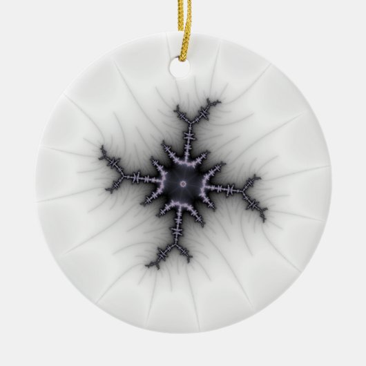 Neutron Star - Fractal Art Keramikornament (Vorne)