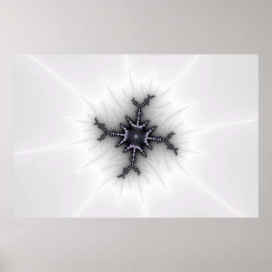 Neutron Star - Fractal Art Poster (Vorne)