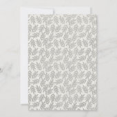 Neutronen-Frühlingshühner-Babydusche Einladung (Rückseite)