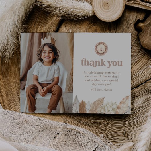 Neutronen-Safari-Landschaft Foto Danke Karte