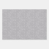 Neutronenbeige Abstraktes Muster Geschenkpapier Set (Vorderseite 3)