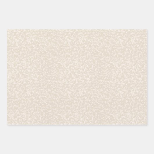 Neutronenbeige Abstraktes Muster Geschenkpapier Set (Vorderseite 2)
