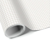 Neutronenbeige Gingham, einfache kleine Karos kari