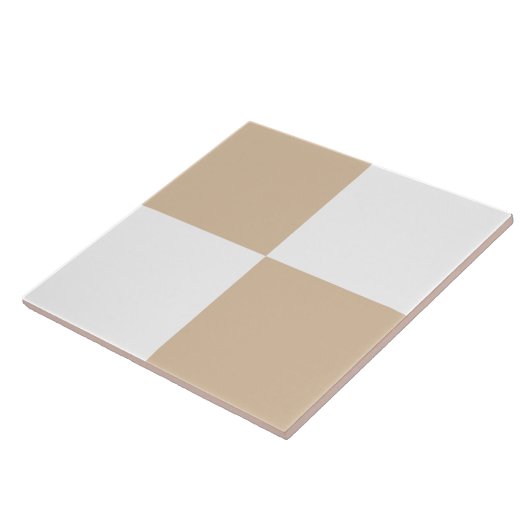 Neutronenbeige Keramik Tile Fliese (Seite)