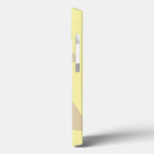 Neutronenblume aus Elfenbein Case-Mate iPhone Hülle (Rückseite / Links)