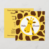 Neutronenblütendusche Einladung (Vorne/Hinten)