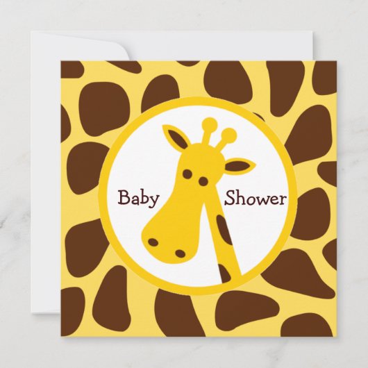 Neutronenblütendusche Einladung (Vorderseite)