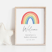 Neutronenbogen Babydusche Poster