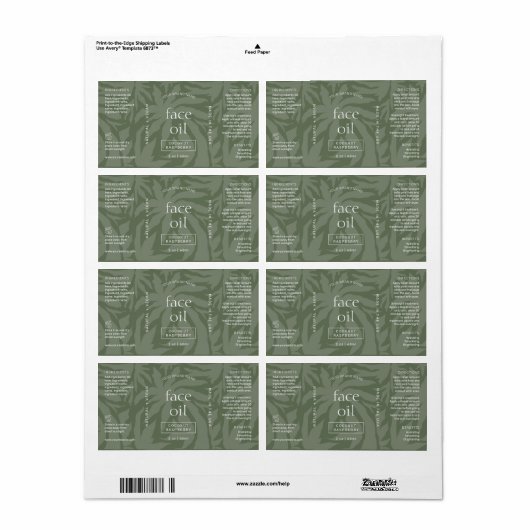 Neutronencreme 2 OZ Tropfer Flaschenetikett (Vorne)