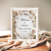 Neutronendusche für Schneeflocken Willkommen Poster