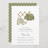 Neutronendusche grüne Einladung (Vorne/Hinten)