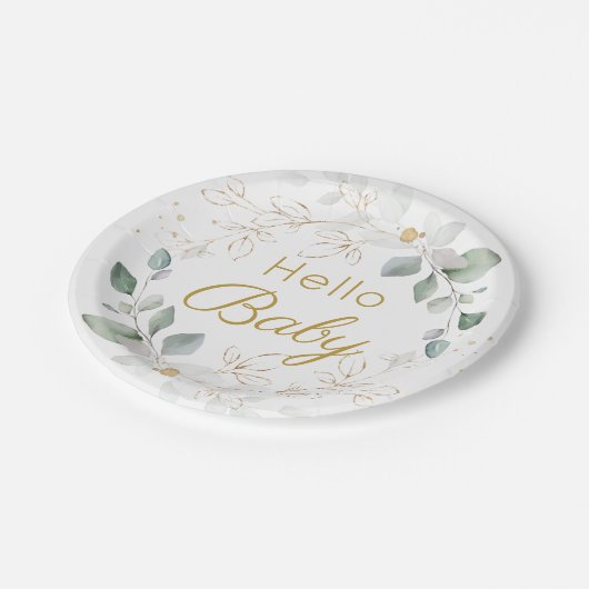 Neutronenduschvorrichtung für grünes Gold Pappteller (Schrägansicht)