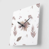 Neutronenflügler Quadratische Wanduhr (Winkel)