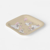 Neutronenfraktion-Multiquadrat Pappteller (Gewinkelt)