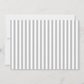 Neutronengraue gelbe Blütendusche Einladung (Rückseite)