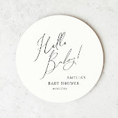 Neutronenjunge Runder Pappuntersetzer