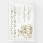 Neutronenlamm | Einladung zum Osterprogramm Banner (Vertikal)