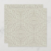 Neutronenmatte Muster Geburtstagseinladung (Vorne/Hinten)