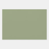 Neutronenrosa Grüne Pastelltöne Geschenkpapier Set (Vorderseite 3)