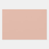 Neutronenrosa Grüne Pastelltöne Geschenkpapier Set (Vorderseite)